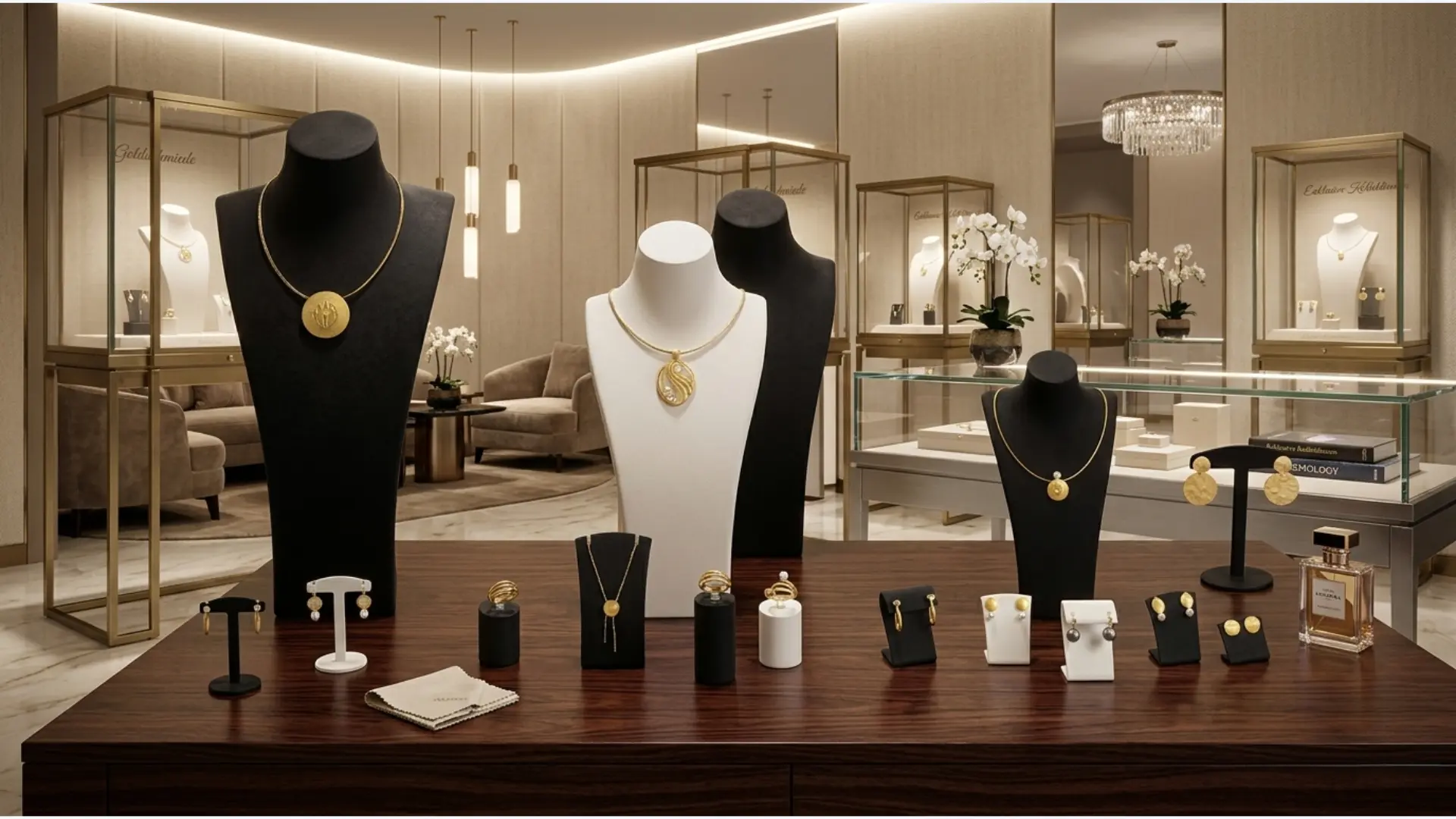 Schmuckdisplays - die Ihre Kollektion zum Strahlen bringen