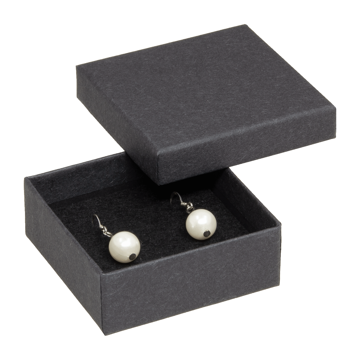 Sieradendoosjes van gerecycled karton voor collierhangers - oorbellen