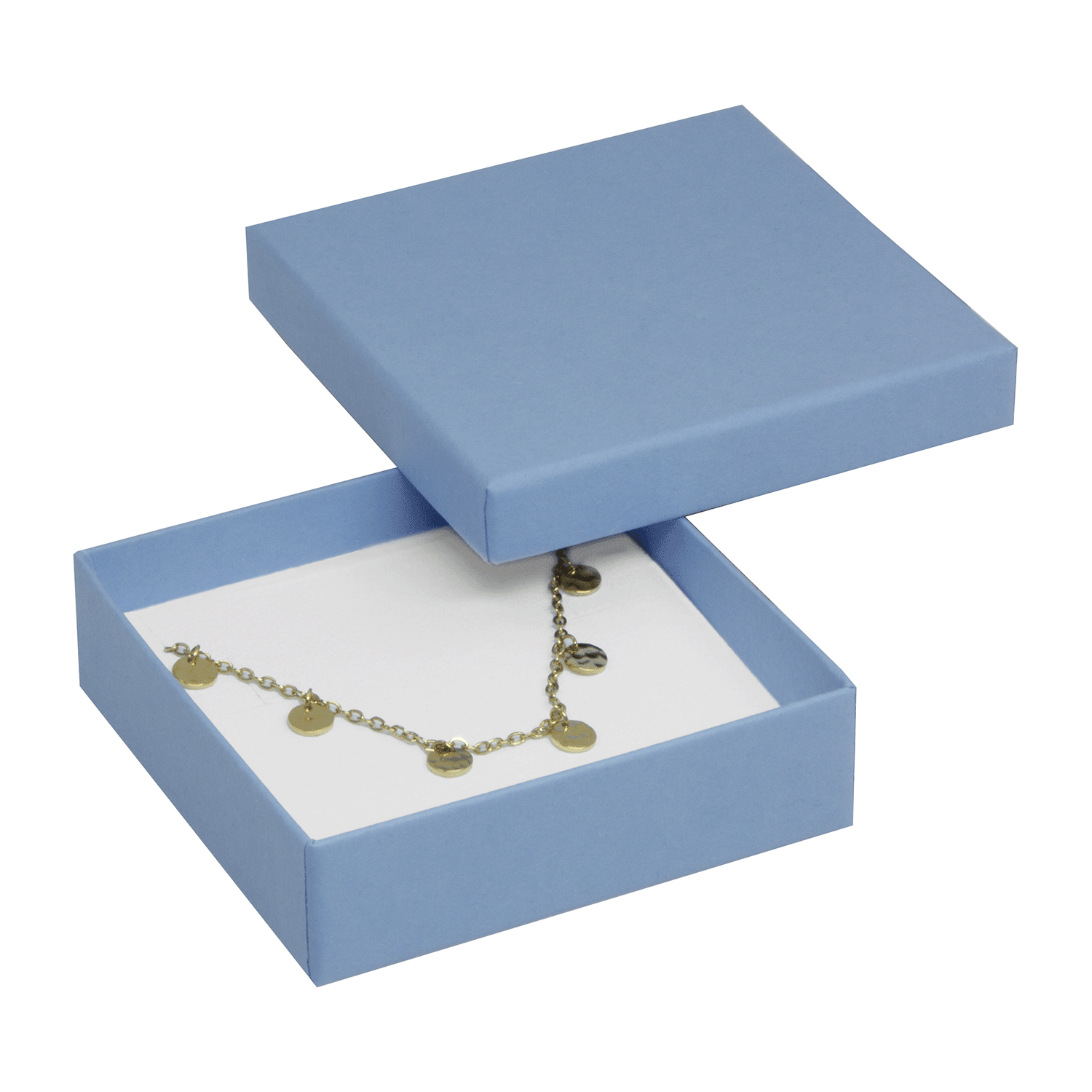 Kartonnen sieradendoosjes voor collierhangers - oorbellen - armbanden Kartonnen sieradendoosjes voor collierhangers - oorbellen - armbanden