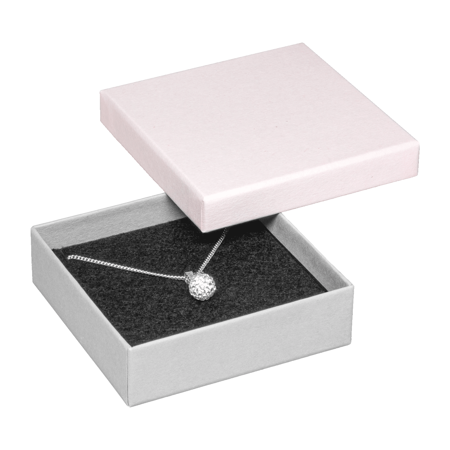 Sieradendoosjes van gerecycled karton voor collierhangers - oorbellen - armbanden