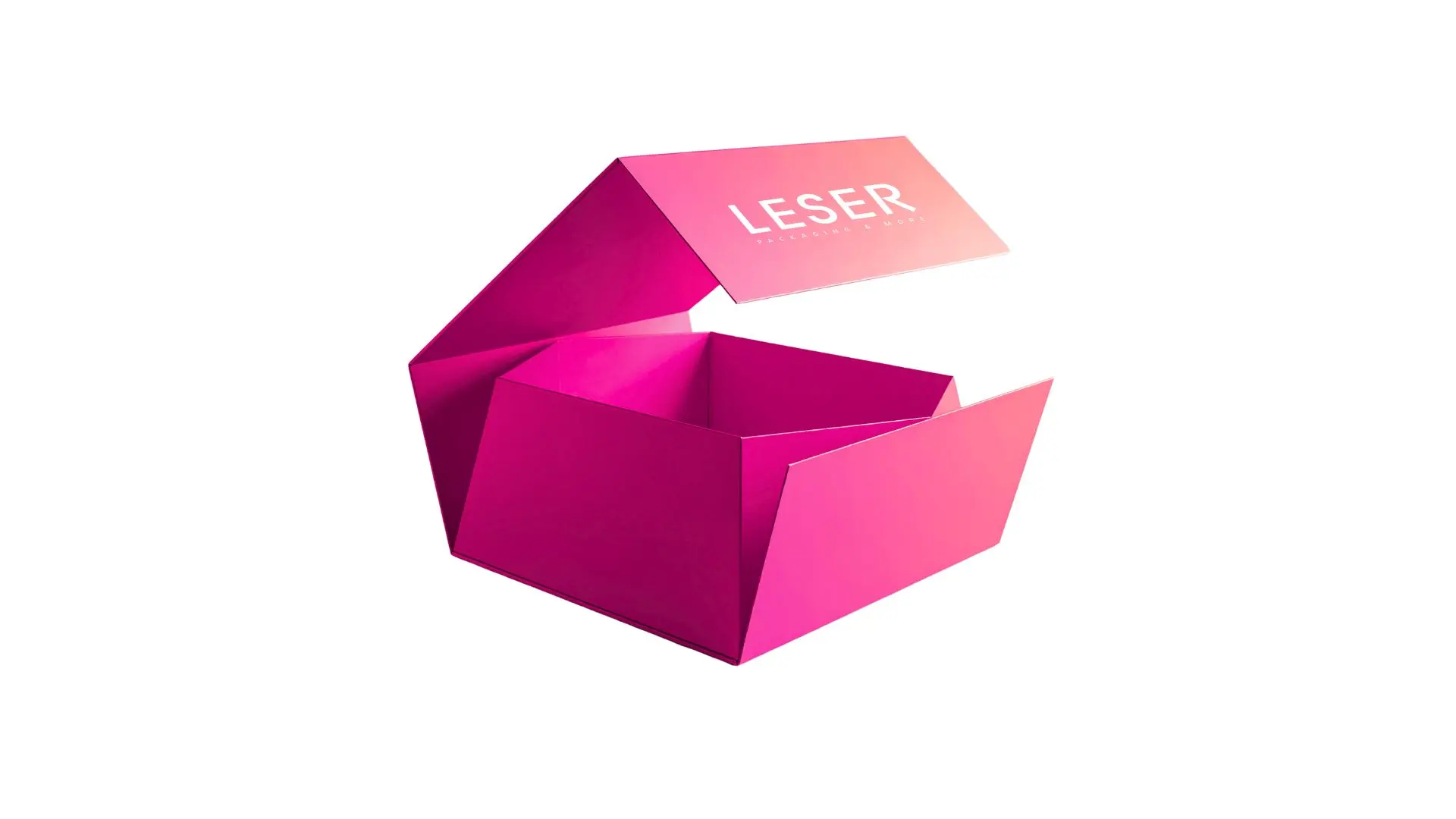 In 4 stappen naar de gepersonaliseerde LESER-vouwdoos