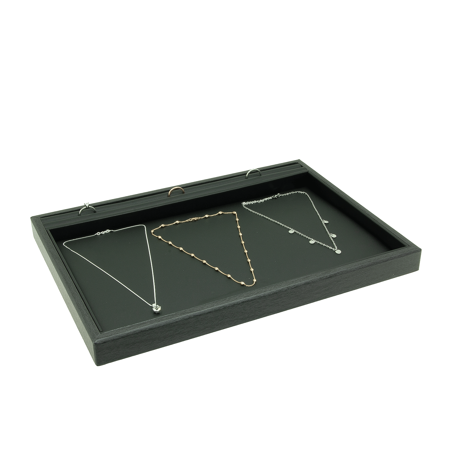 Universele presentatieplateaus voor presentatie van sieraden