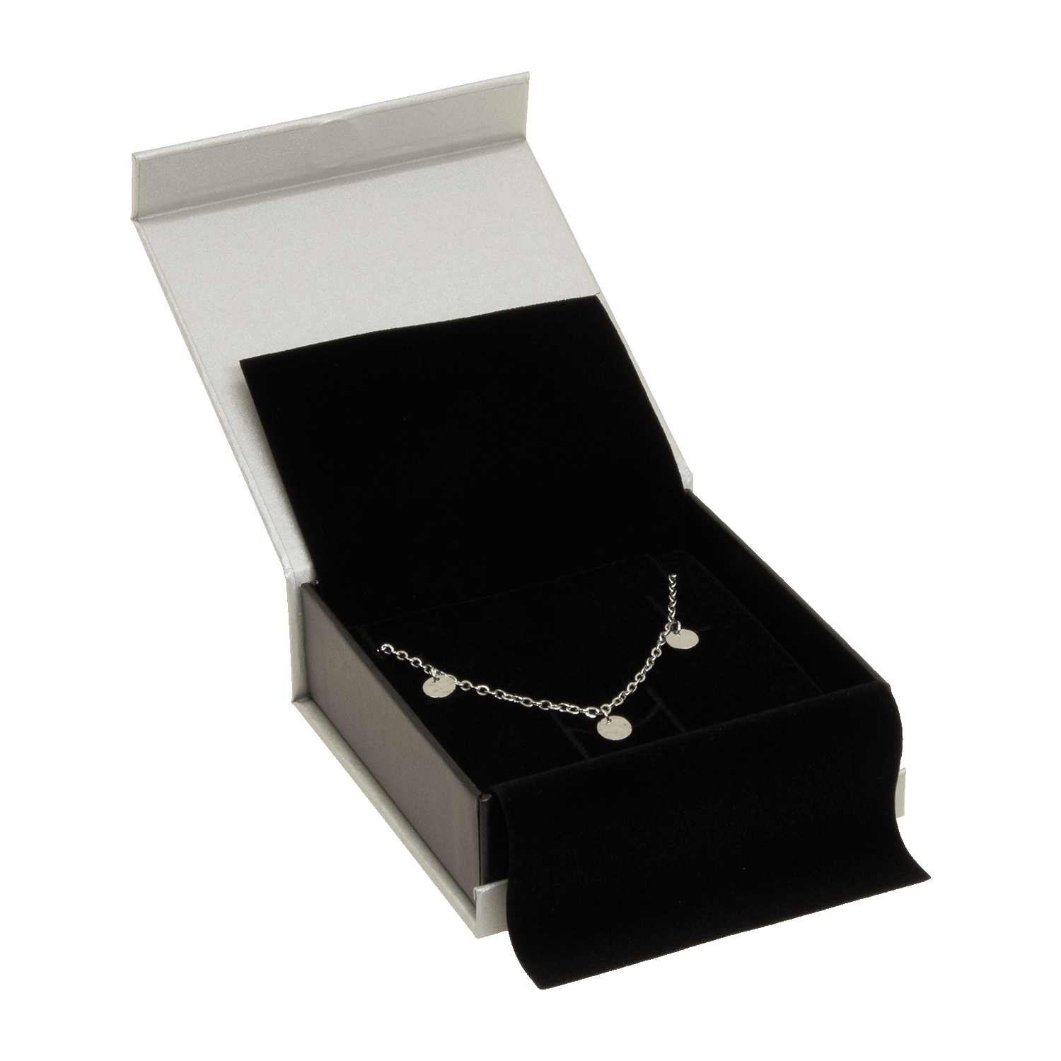 Kartonnen sieradenetuis voor collierhangers - oorbellen - set