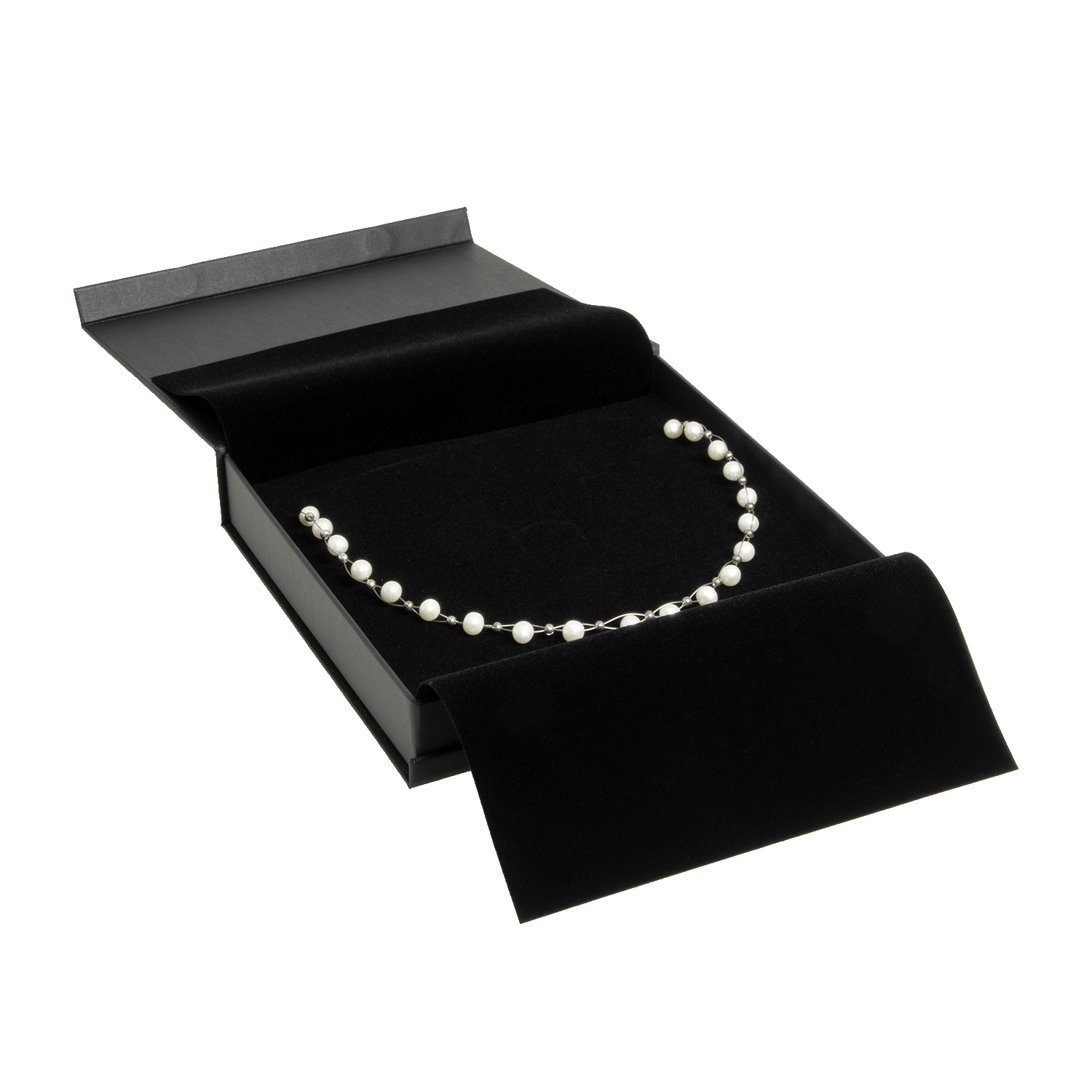 Kartonnen sieradenetuis voor collier groot