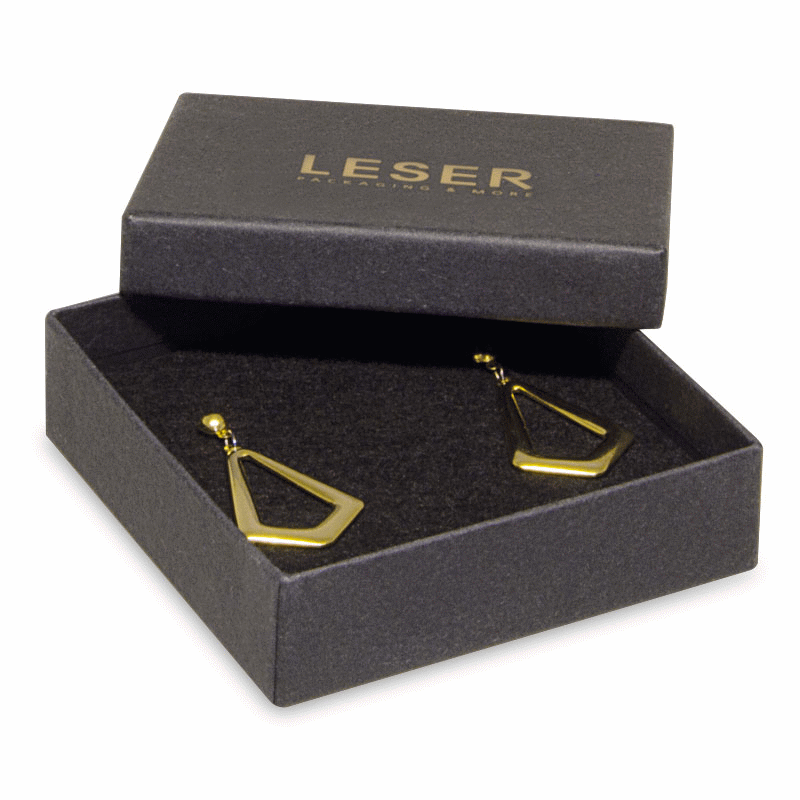 Sieradendoosjes van gerecycled karton voor collierhangers - oorbellen - armbanden Sieradendoosjes van gerecycled karton voor collierhangers - oorbellen - armbanden