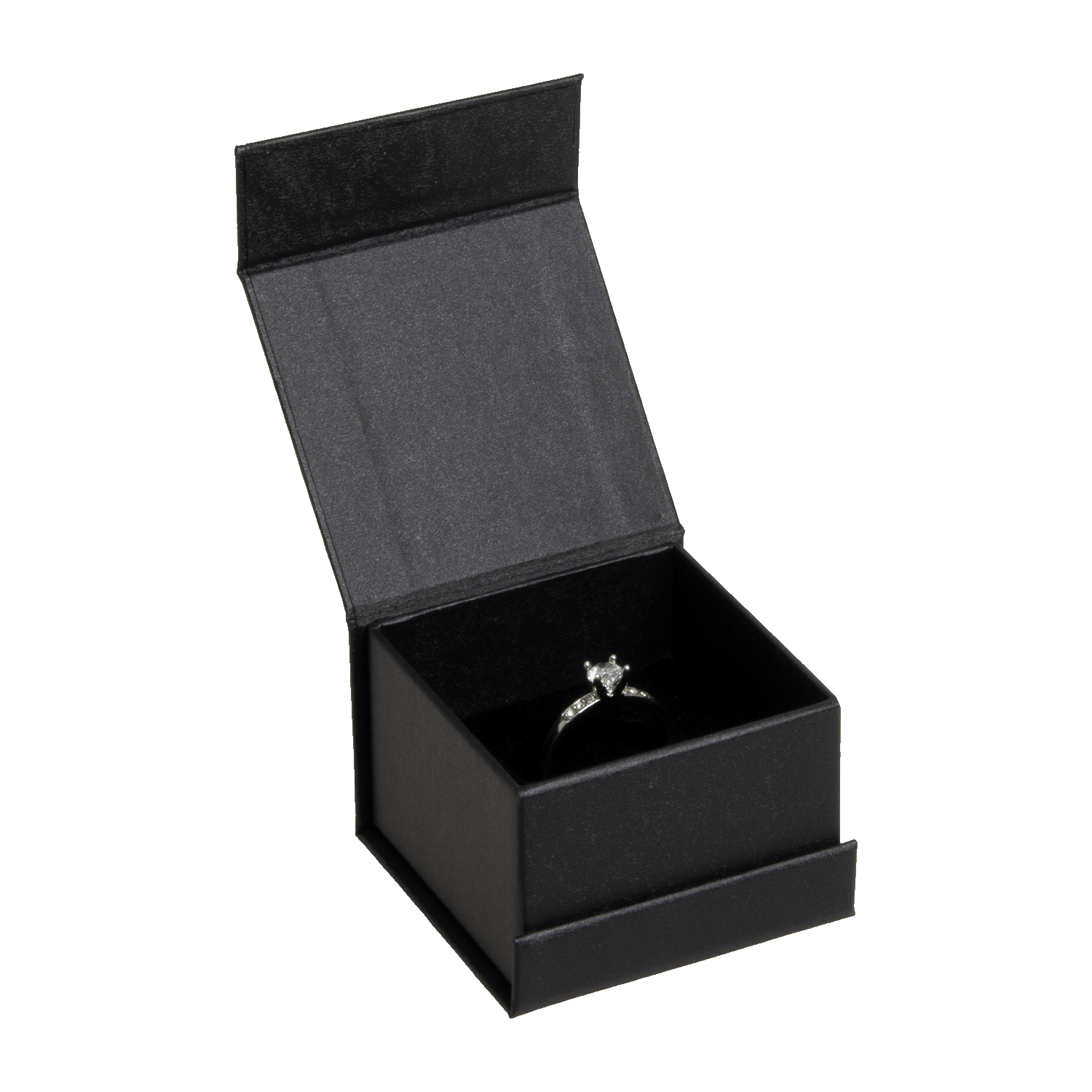 Kartonnen sieradenetuis voor ringen - trouwringen - oorstekers