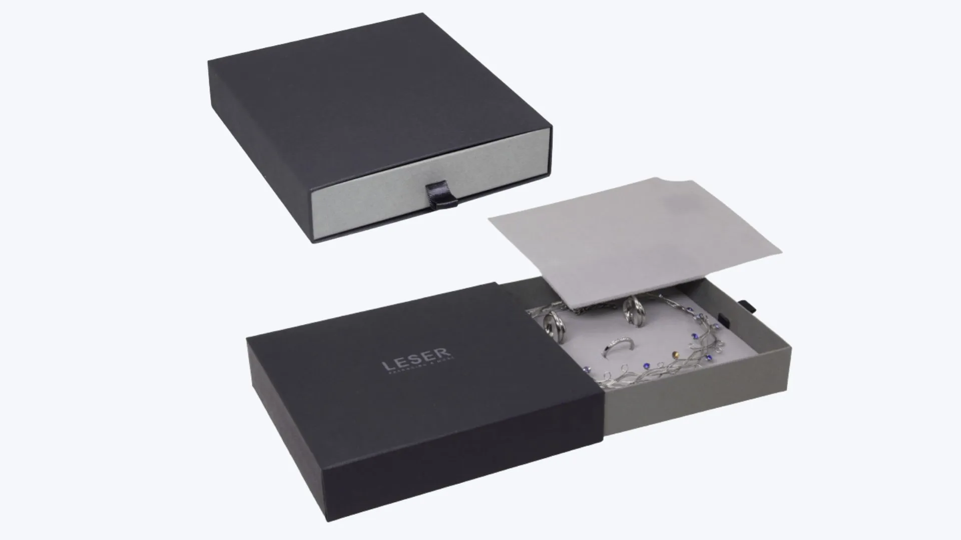 Kartonnen schuifdozen en ladenboxen