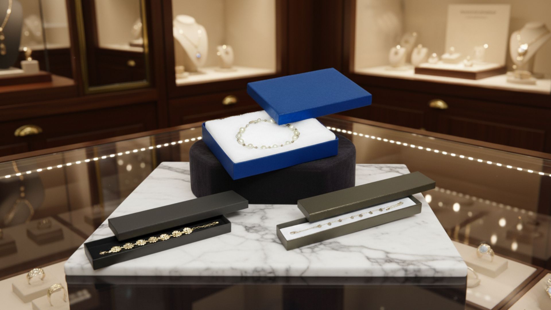 Klassieke sieradendoosjes voor armbanden Klassieke sieradendoosjes voor armbanden