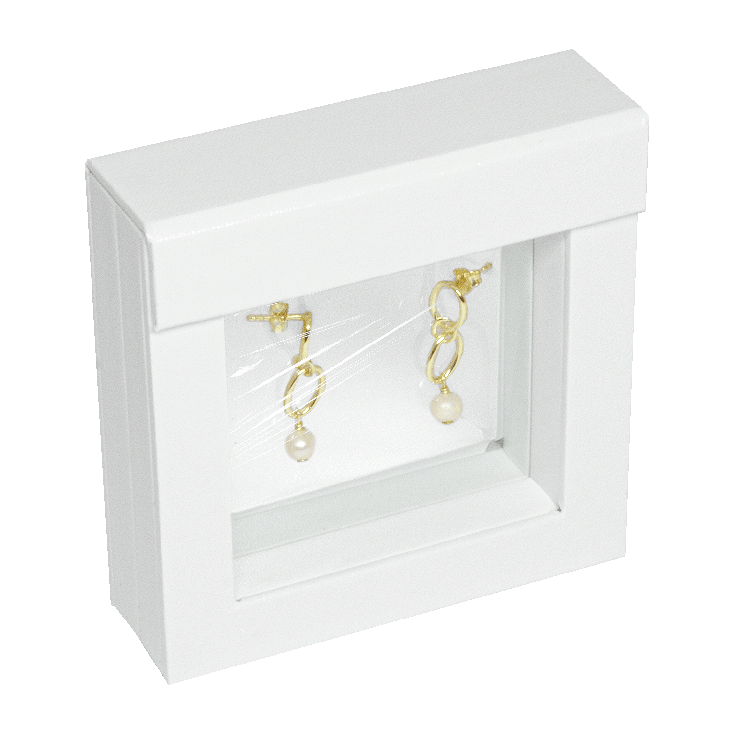 Drijvend frame voor kettinghangers - oorbellen - munten