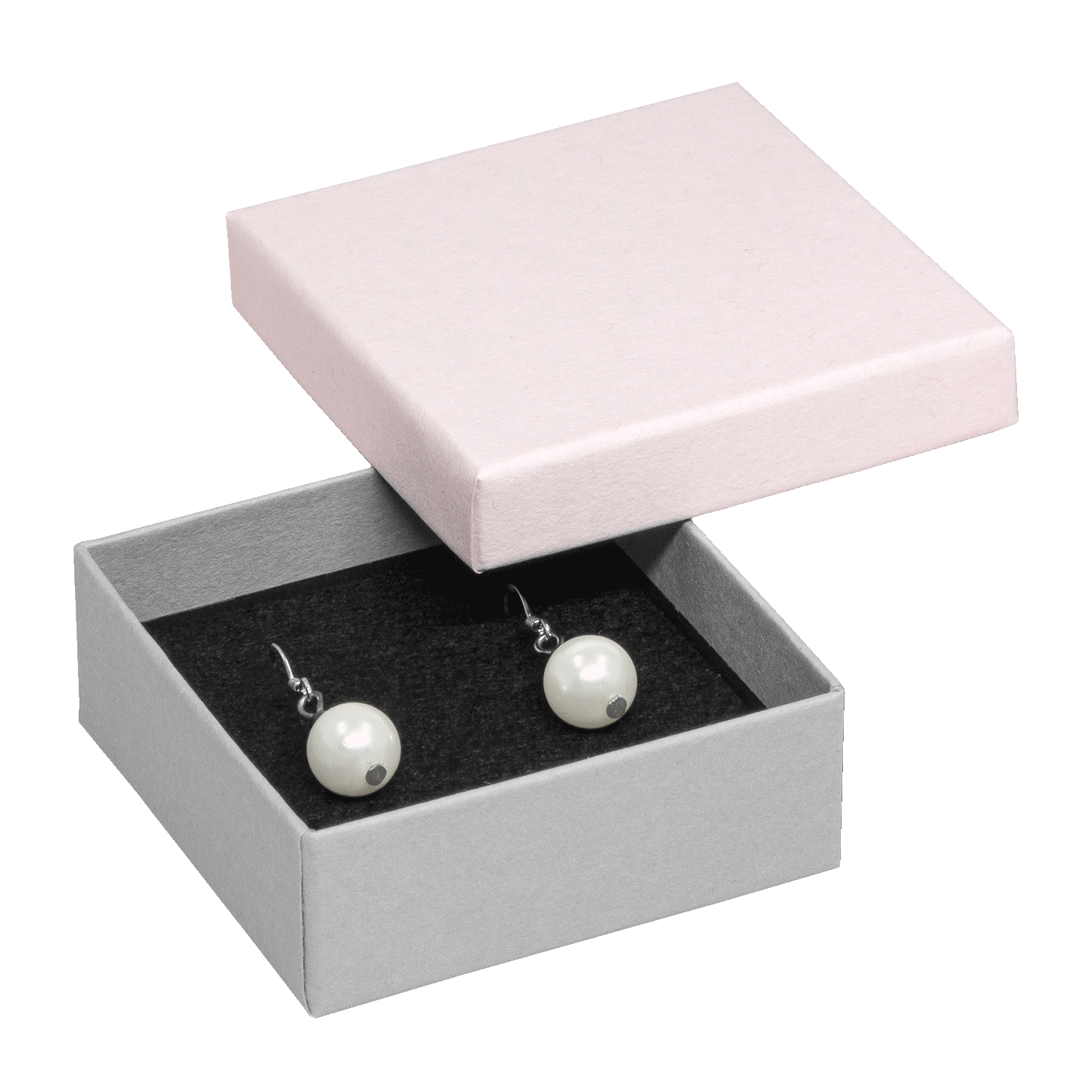 Sieradendoosjes van gerecycled karton voor collierhangers - oorbellen