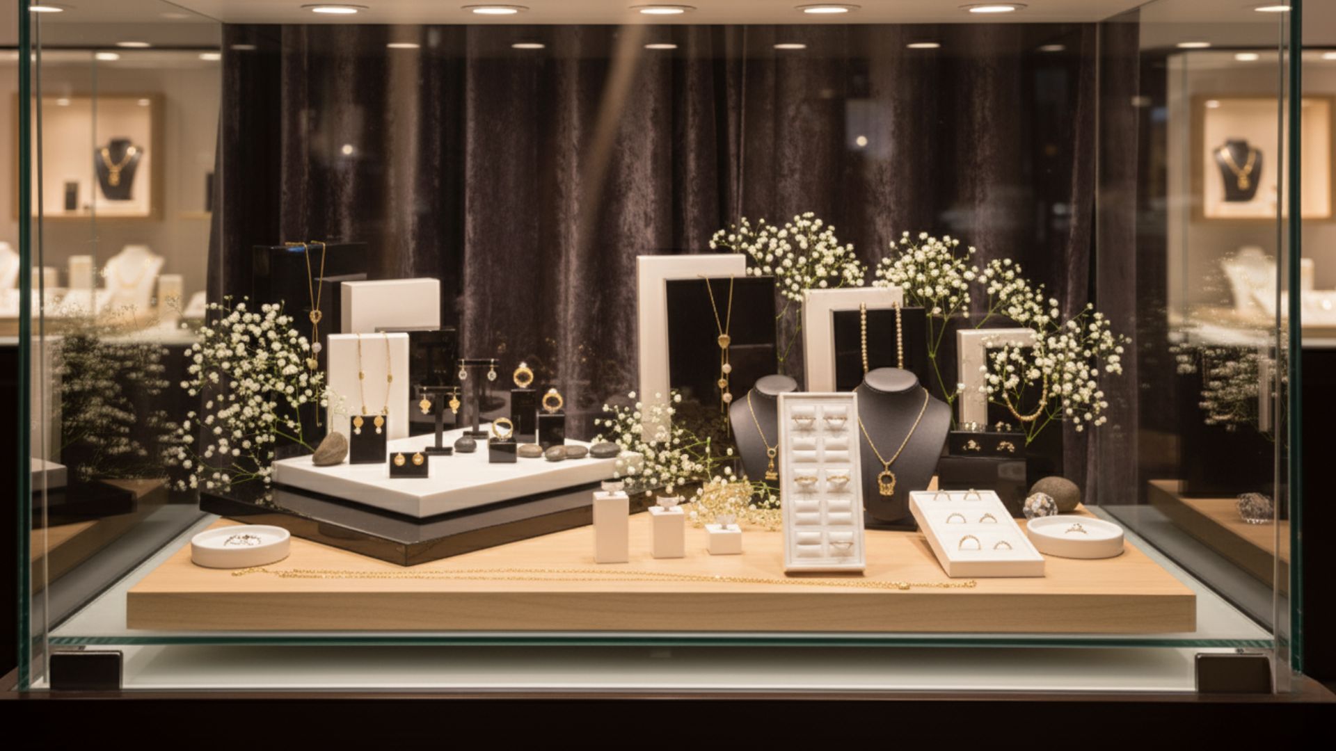 Onze sieraden displays Onze sieraden displays