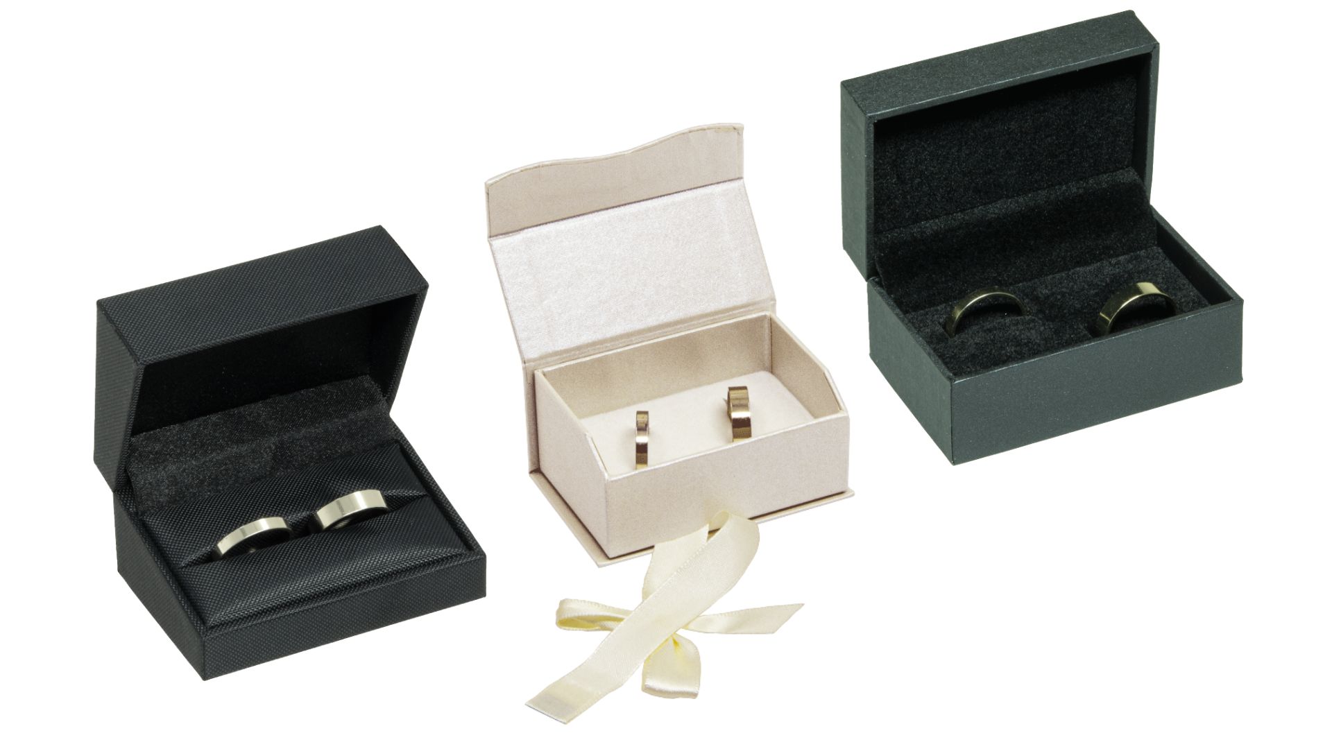 Onze verpakkingen voor sieraden voor trouwringen Onze verpakkingen voor sieraden voor trouwringen