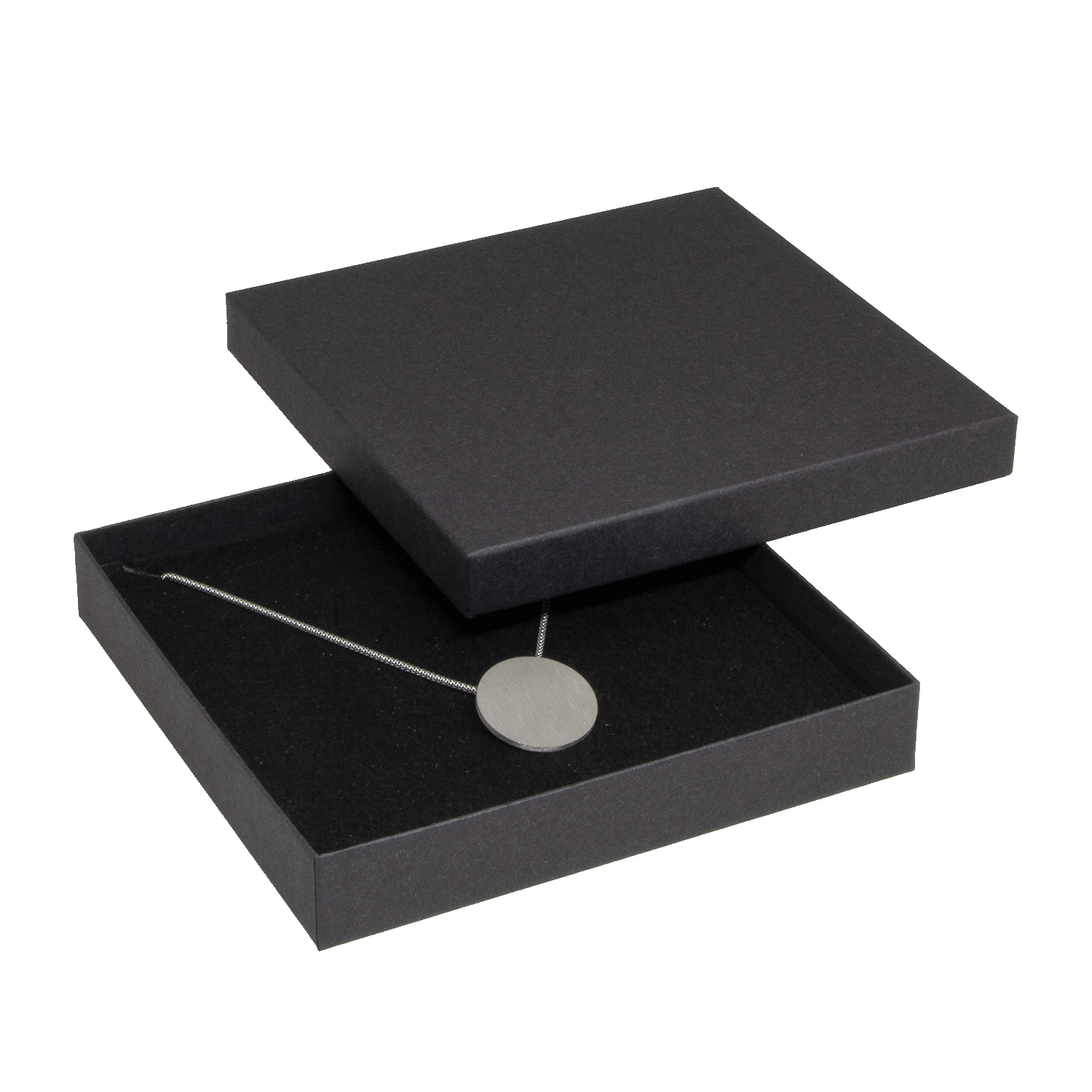 Sieradendoosjes van gerecycled karton voor collier groot