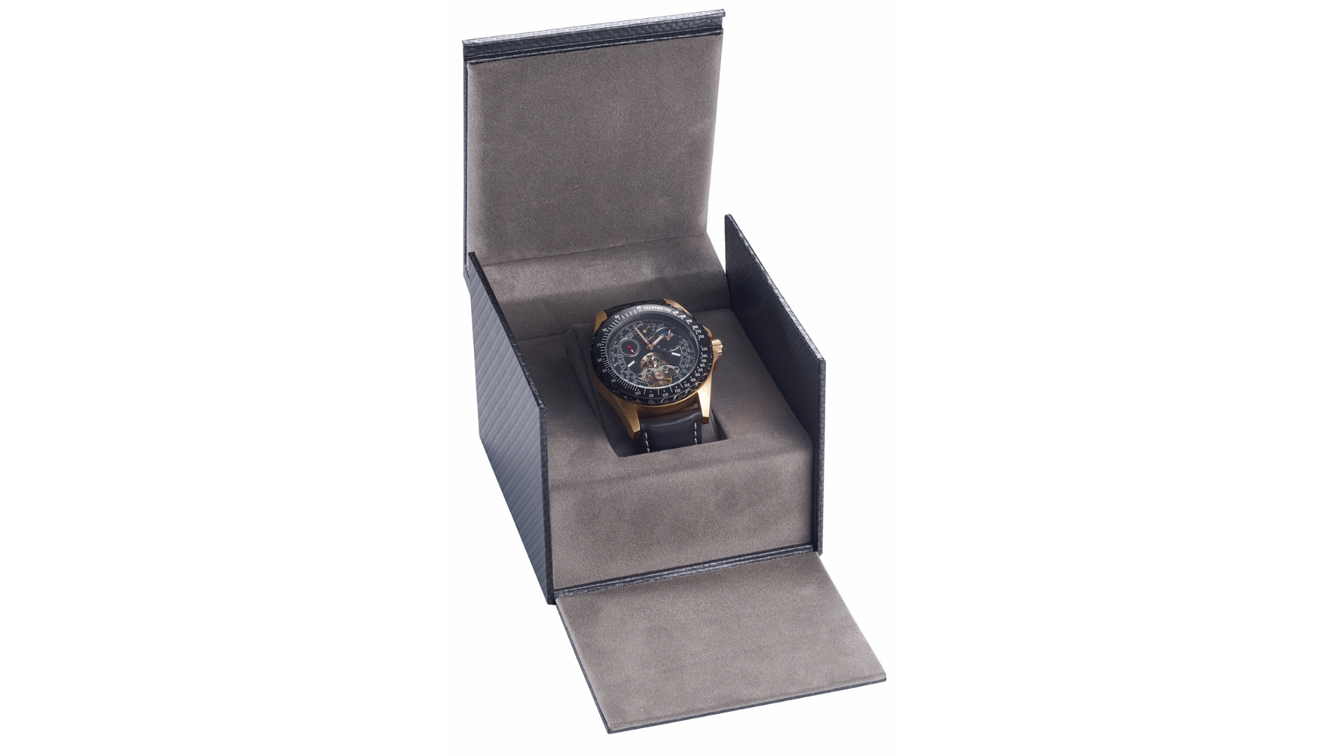 Tijdloos gepresenteerd: premium houten etui voor elegante polshorloges