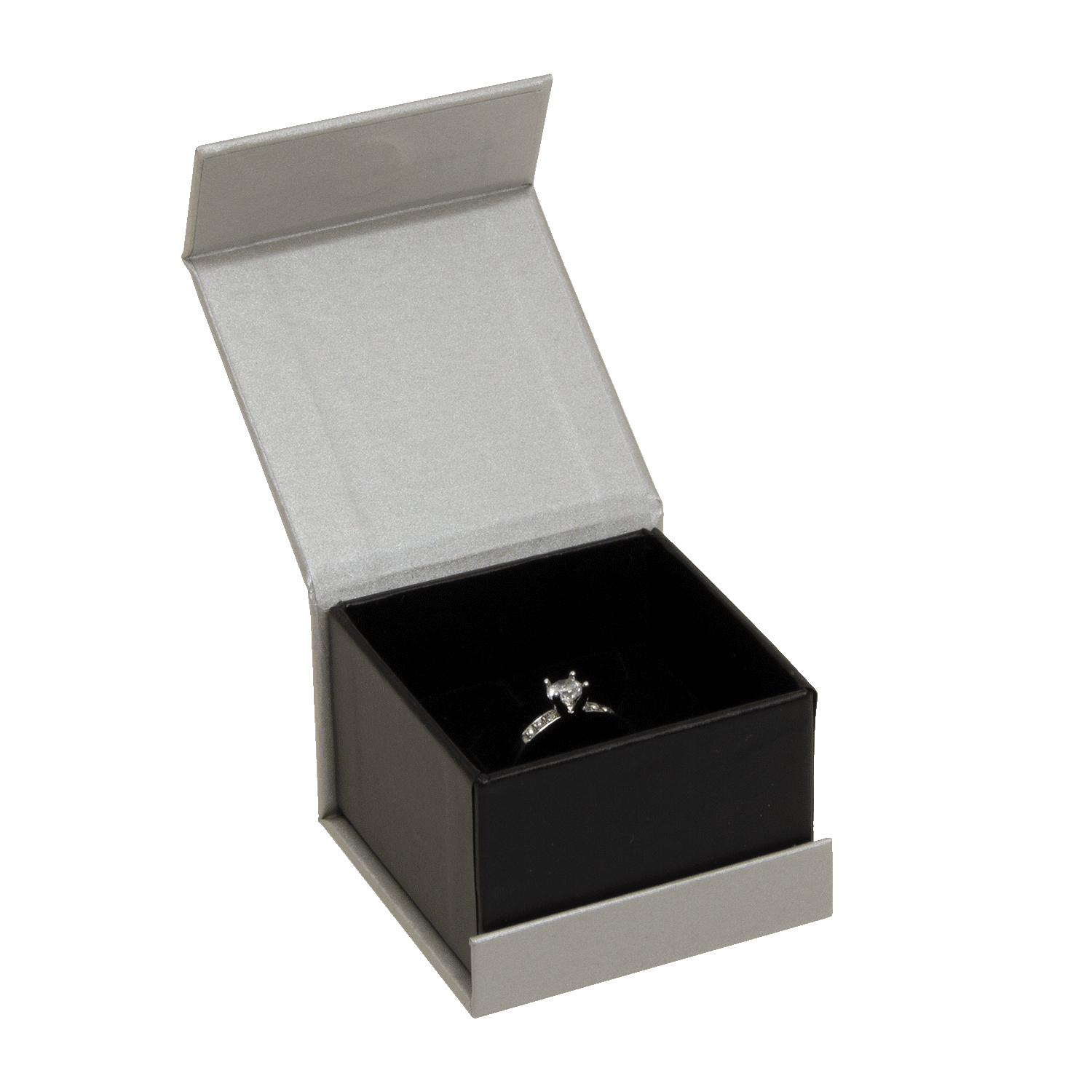 Kartonnen sieradenetuis voor ringen - trouwringen - oorstekers