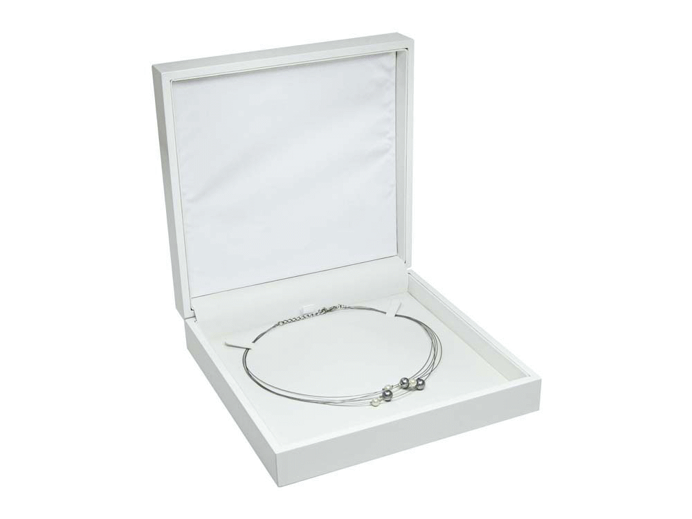 Houten etuis voor collier groot Houten etuis voor collier groot