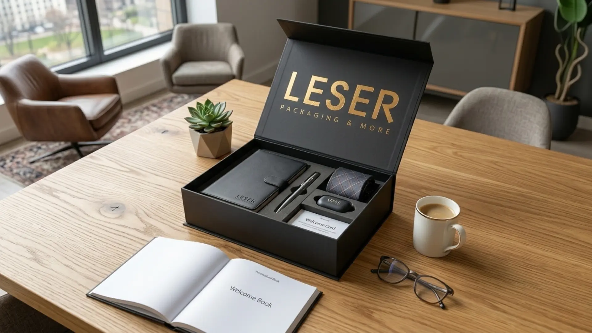 Uw Welcome Box.Net zo individueel als uw merk.