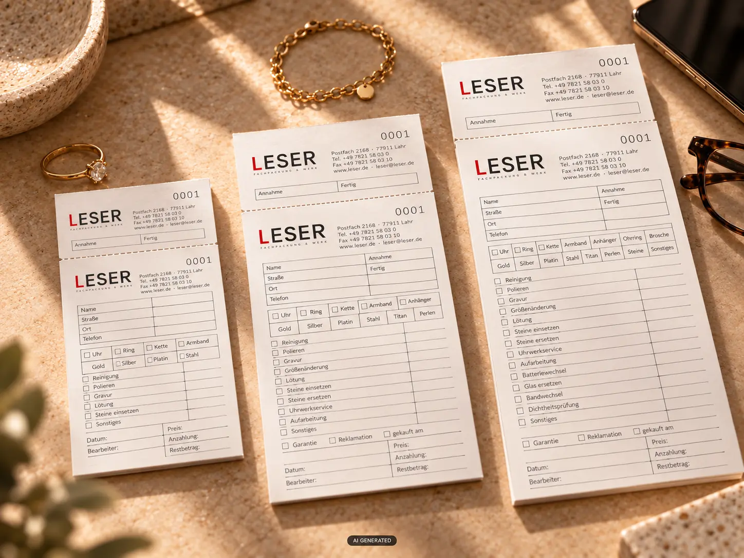 Drie formaten voor elke opdracht